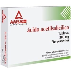 Ácido acetilsalicílico 300 mg