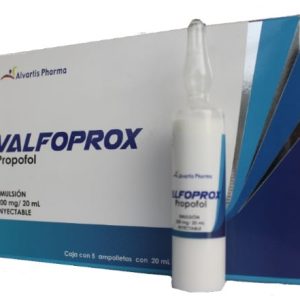 Propofol de 200 mg/20 ml