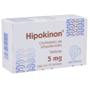 Trihexifenidilo 5 mg