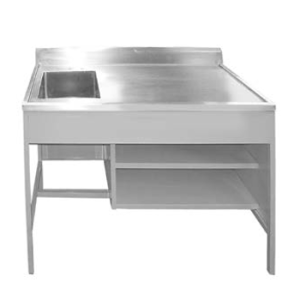 Mesa alta con Fregadero