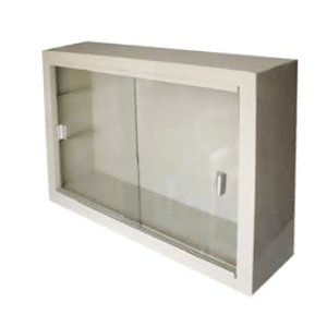 Vitrina contra muro